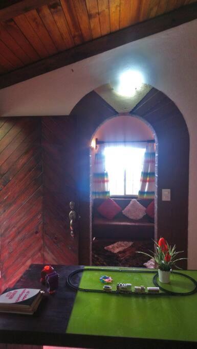 Cabana Con Banera Y Chimeneas En Puesta De Sol El Pacifico Luaran gambar