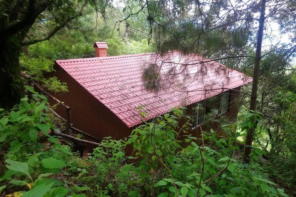 Cabana Con Banera Y Chimeneas En Puesta De Sol El Pacifico Luaran gambar