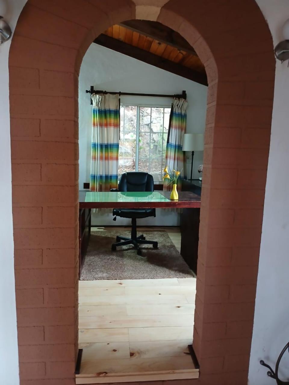 Cabana Con Banera Y Chimeneas En Puesta De Sol El Pacifico Luaran gambar